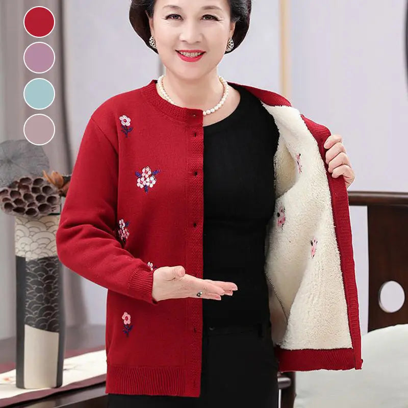 Lirielle | Gilet d'hiver épais et chaud pour femme – Pull en maille confortable à manches longues