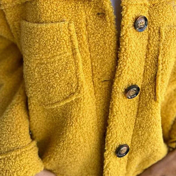 Leirra | Manteau court en laine – Manteau d'hiver élégant pour femme