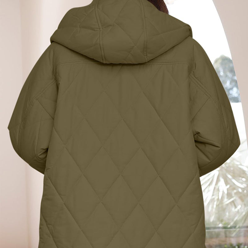 Heliora | Doudoune femme à capuche – Veste d'hiver légère et confortable