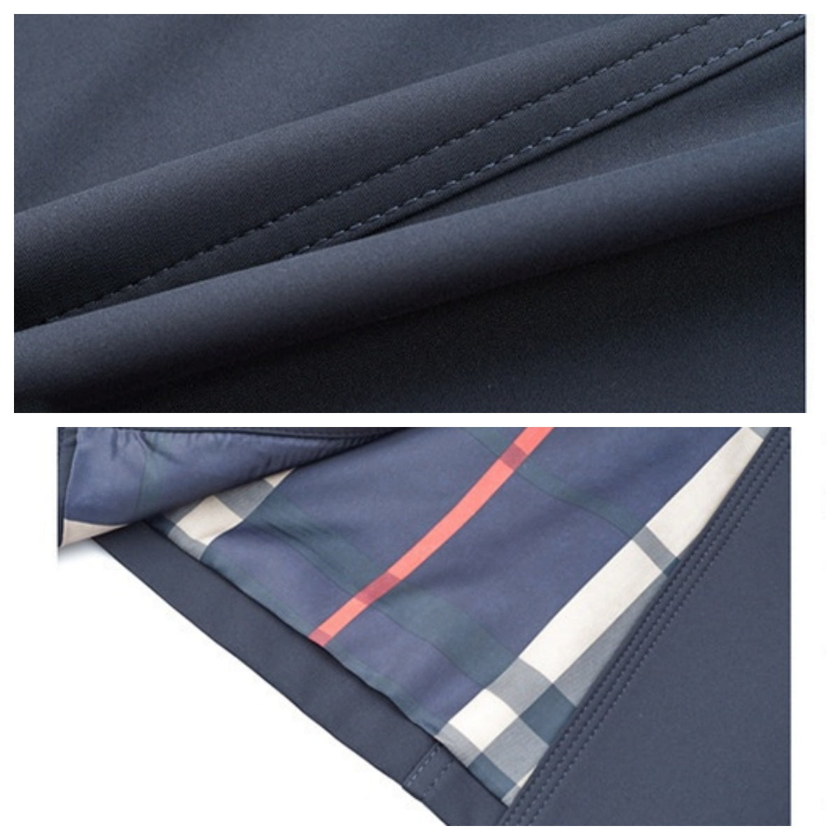 Caelwin | Zweireihiger Herren-Trenchcoat – wetterfester Windbreaker, stilvoller Mantel