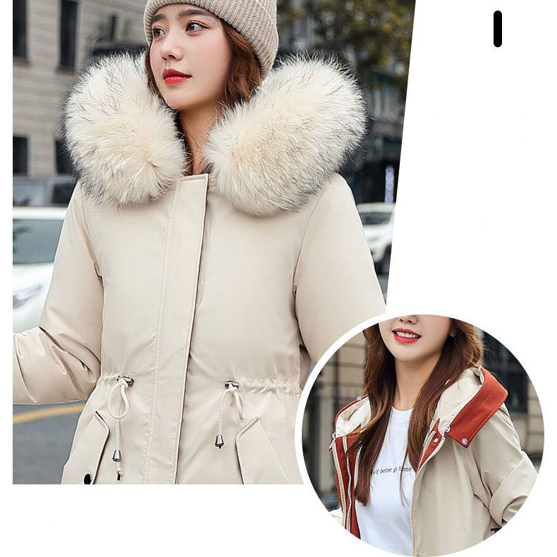 Evelora | Damen-Winterparka mit Kapuze und Pelzkragen – Lässige, warme und stylische Oberbekleidung