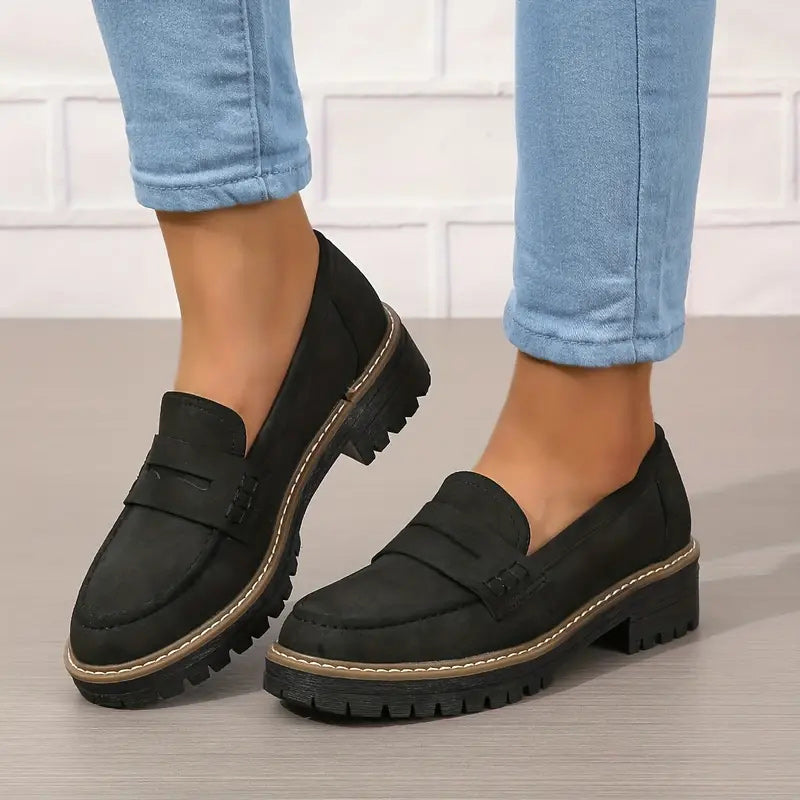 Stepella | Mocassins à plateforme élégants pour femmes – Chaussures confortables à enfiler