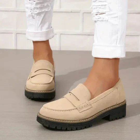 Stepella | Mocassins à plateforme élégants pour femmes – Chaussures confortables à enfiler