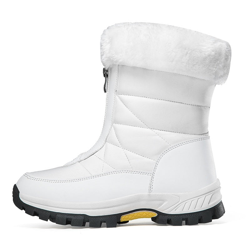 GlaciaBoots | Geïsoleerde snowboots voor dames – Warm, antislip, ritssluiting, waterdicht winterschoeisel