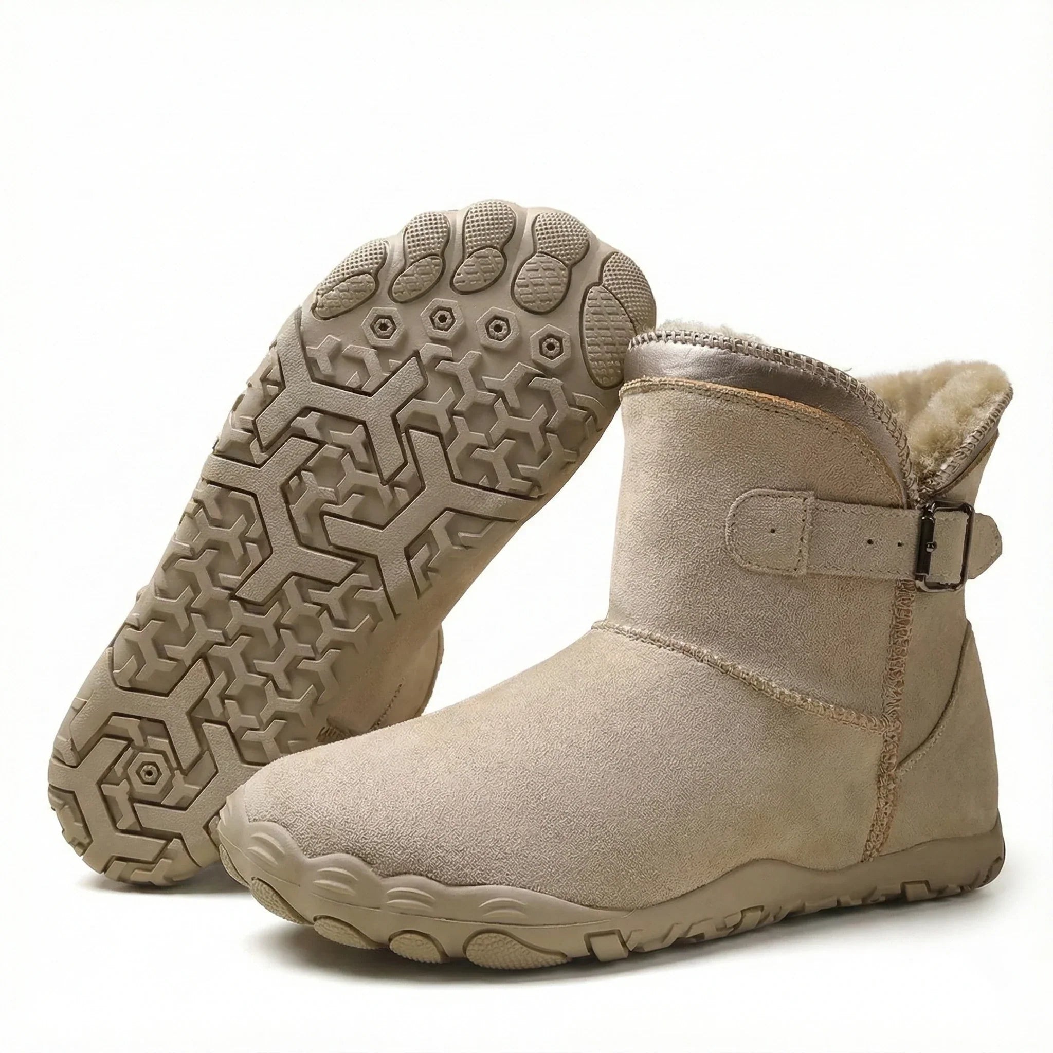 Althia | Dames Winterlaarzen – Luxe Bontvoering voor Warmte en Comfort