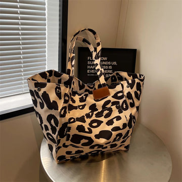 Taella | Dames-schoudertas met luipaardprint – Chique, trendy crossbodytas