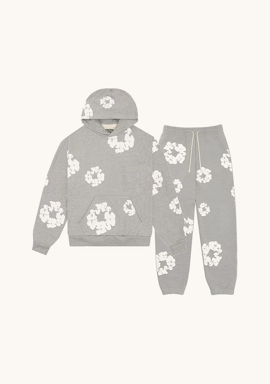 TearTrack | Unisex Flower Tears trainingspak – Hoodie & joggingbroek set, casual sportkleding
