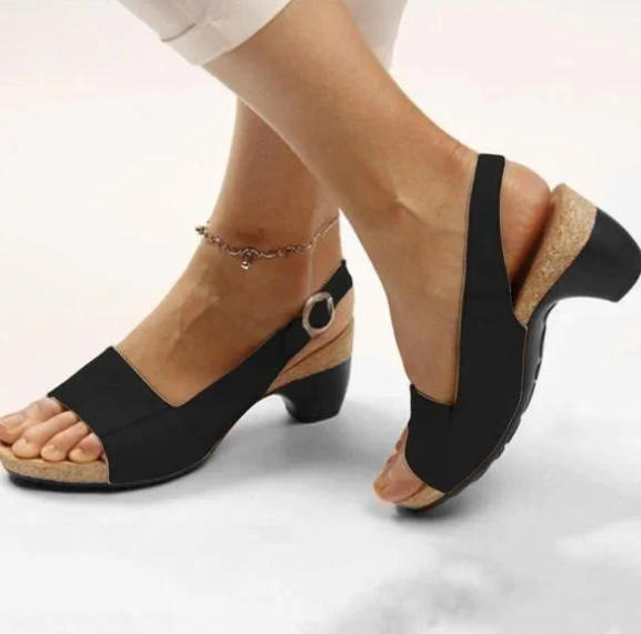 Mirae | Damesschoenen met lage blokhak – Comfortabele, elegante pumps