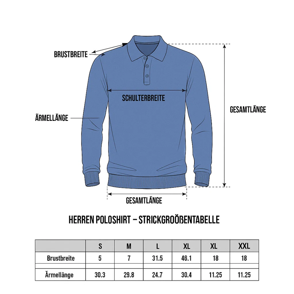 Malrik | Kasjmier polo voor heren – Premium zacht gebreid shirt, lange mouwen, klassieke luxe stijl