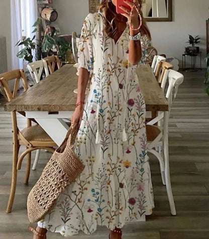 Irelisse | Bohemian maxi-jurk voor dames – zwierige zomerjurk