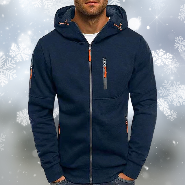 Isben | Herenjas met capuchon – Casual lichtgewicht jas met meerdere zakken en verstelbare capuchon