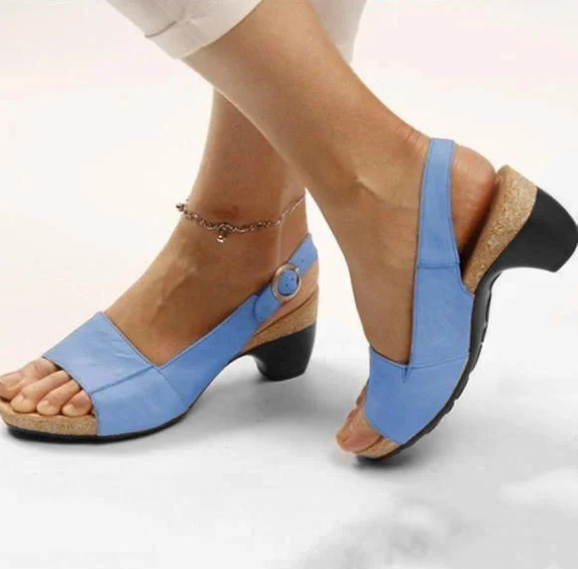 Mirae | Damesschoenen met lage blokhak – Comfortabele, elegante pumps