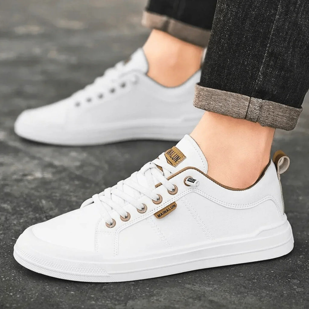 Fintan | Leren sneakers voor heren – Strak stedelijk ontwerp, lichtgewicht en ademend comfort