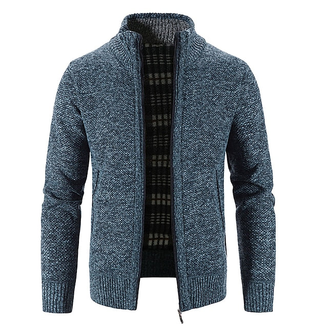 Brendir | Herren-Pullover mit Reißverschluss – Stilvoller Pullover mit halbem Reißverschluss, lässige schmale Passform